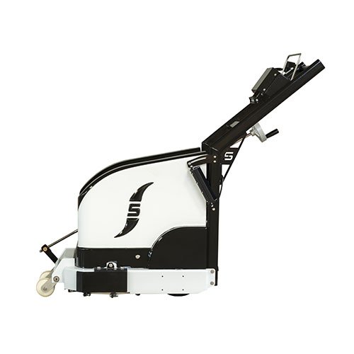 Ice rink trimming machine 